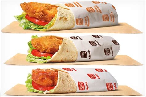 bk royal crispy wrap nutrition|More.